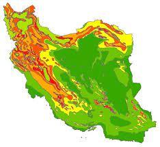 نقشه Shapefile دریاچه ها و تالاب های ایران